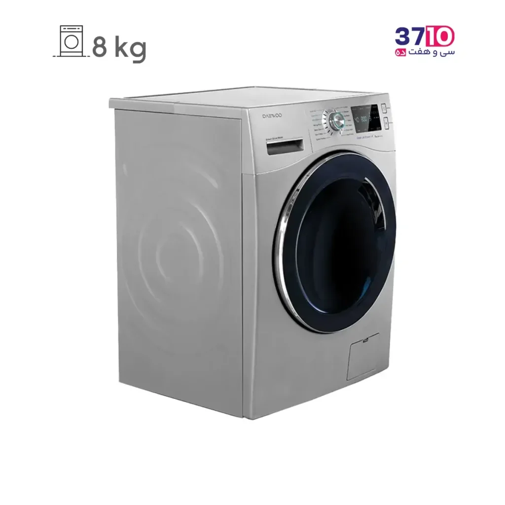 ماشین لباسشویی دوو مدل LM1-880S سری پریمو از بغل