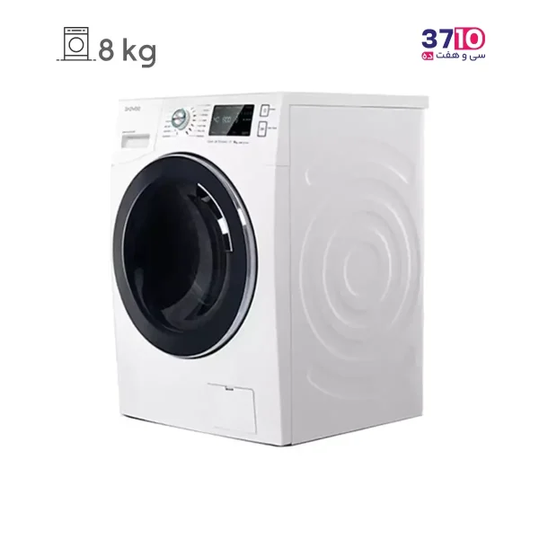 ماشین لباسشویی دوو مدل LM1-880W سری پریمو از بغل