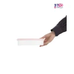 ظروف فریزری لیمون مدل نسترن 2 عددی از روبرو