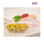 ظرف نگهدارنده شیشه‌‌ای بیضی لیمون 900 میلی‌‌لیتر از کاتالوگ