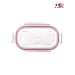 ظرف نگهدارنده شیشه‌‌ای بیضی لیمون 2.2 لیتر از سر