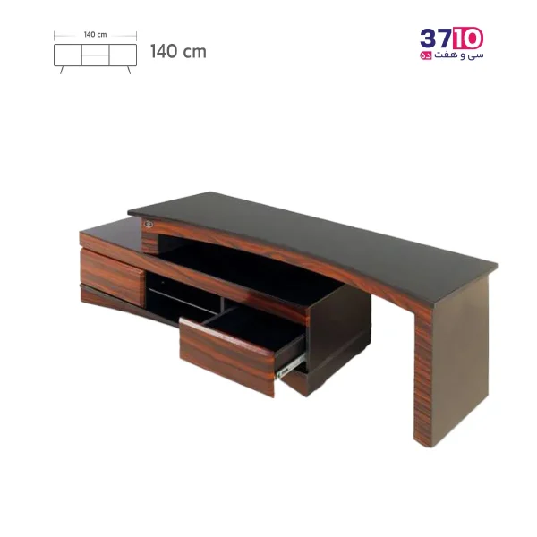 میز ال ای دی متین MATIN مدل R64 سدیر 140 سانت از بغل