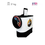ماشین لباسشویی دوقلو ریتون مدل RWM-1730 ACE PRO هفده کیلویی سفید خاکستری از بغل