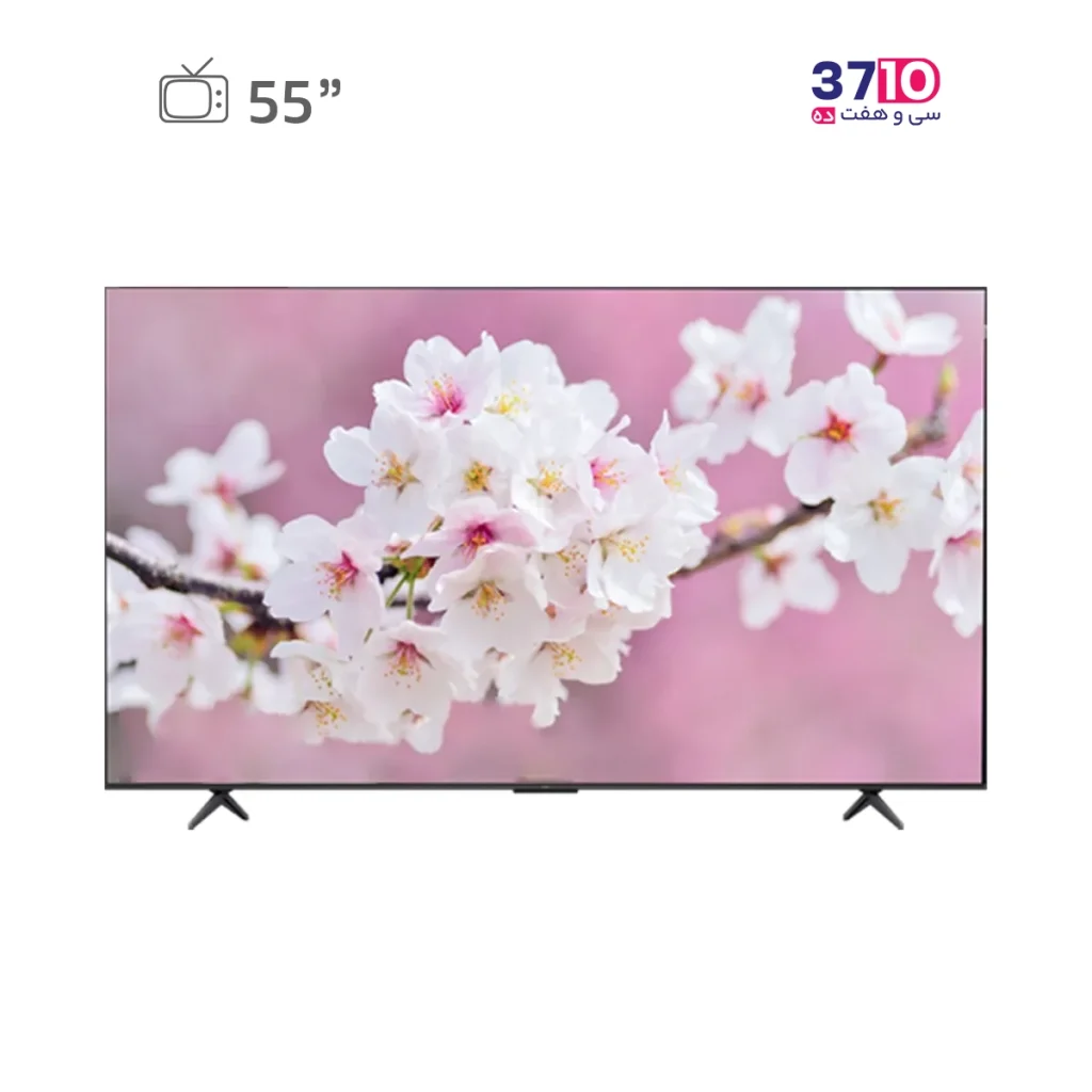 تلویزیون QLED هوشمند تی سی ال TCL مدل 55C655 از روبرو