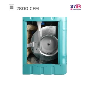 کولر آبی برفاب 2800 مدل BF2 از بغل
