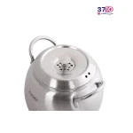 کتری و قوری کف چدن پدیده مدل تخم مرغی از روبرو