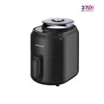 سرخ کن بدون روغن دوکاره بنس BENESS مدل BA-S452 مشکی عکس از روبرو