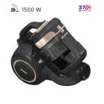 جاروبرقی مخزن دار بنس BENESS مدل BV-N351 مشکی عکس از روبرو