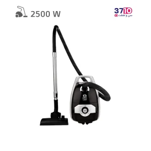 جاروبرقی کیسه ای بنس BENESS مدل 5PRO مشکی عکس از روبرو