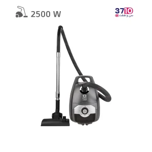 جاروبرقی کیسه ای بنس BENESS مدل 5PRO خاکستری عکس با پارویی از روبرو