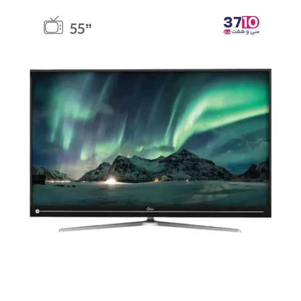 تلویزیون ال ای دی جی پلاس مدل GTV-55JU811N از روبرو