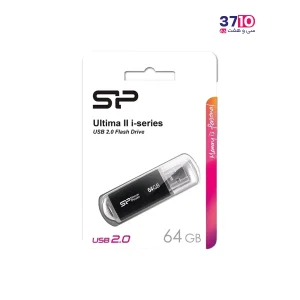 فلش مموری سیلیکون پاور مدل SP Ultima Iseries ظرفیت 64 گیگابایت از بسته بندی