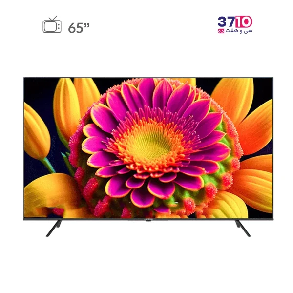 تلویزیون ال ای دی هوشمند ایکس ویژن مدل 65X25 از روبرو