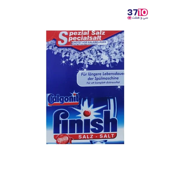 نمک ظرفشویی 2.25 کیلویی فینیش مدل calgonit از روبرو