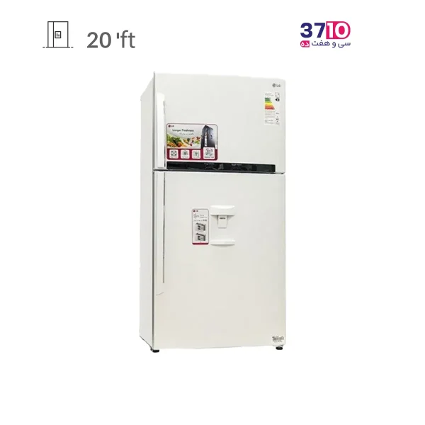 يخچال فريزر ال جي مدل GTF3020DCW از بغل