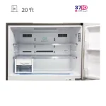 يخچال فريزر ال جي مدل GTF3020DCW از داخل