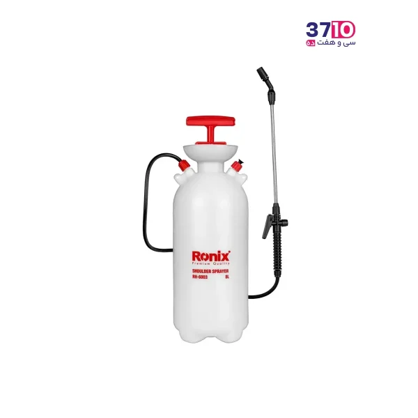 سمپاش دستی رونیکس 8 لیتری مدل RH-6003 از روبرو