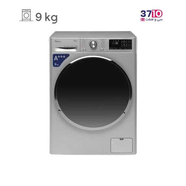 ماشین لباسشویی جی پلاس G PLUS مدل GWM-M990S عکس از روبرو