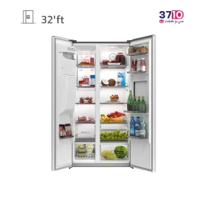 یخچال فریزر ساید بای ساید جی پلاس GPlus مدل GSS-P7922S با تشکر
