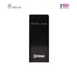 ادو پرفیوم یونیسکس کورلئونه مدل بلک جک black jag حجم 100 میلی‌لیتر عکس از جعبه