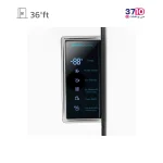 یخچال فریزر دوقلو دیپوینت Depoint مدل MASTER PRO - S نقره ای عکس از برد