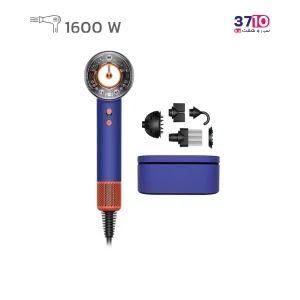 سشوار دایسون Dyson مدل HD16 رنگ آبی (BlueTopaz) عکس محصول به همراه اقلام