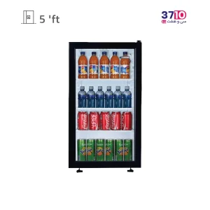 یخچال ایستکول EastCool مدل TM4294شوکیس 5 فوت مشکی عکس از محصول