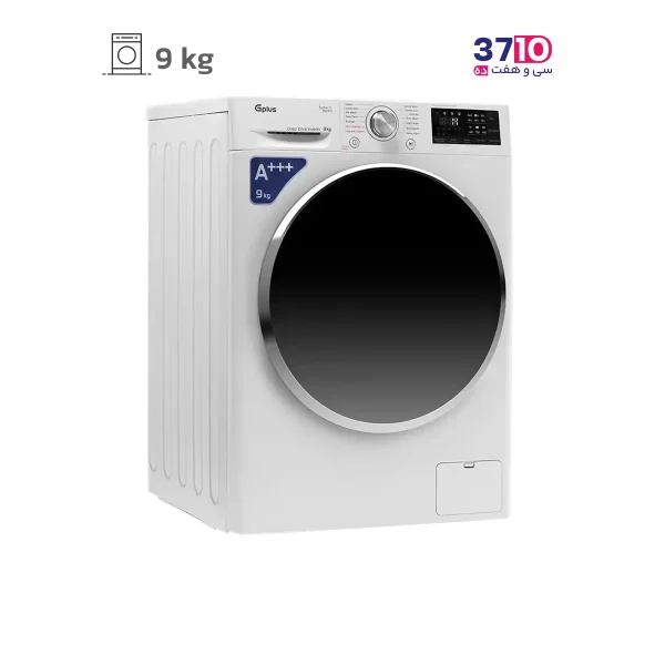 ماشین لباسشویی جی پلاس G PLUS مدل GWM-R99W عکس از کنار