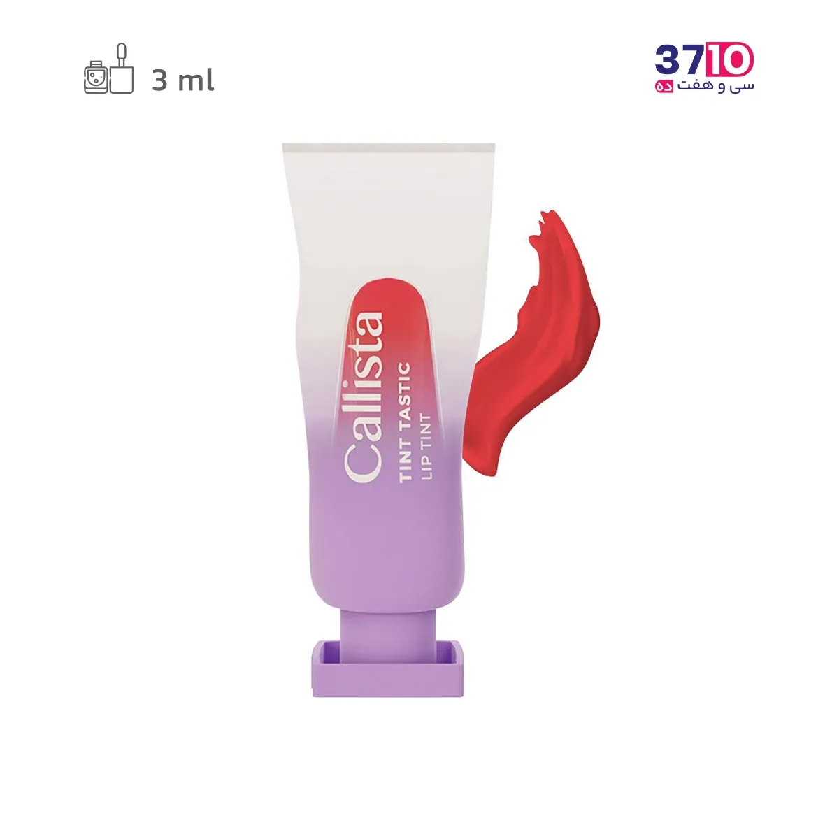 Calista-Cheek-&-Lip-Tint-No-10 تینت لب و گونه کالیستا مدل Cheek & Lip Tint شماره 10 عکس به همراه تست رنگ