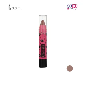 رژ لب مدادی کالیستا مدل Secret Bite شماره 04 عکس به همراه تست رنگ