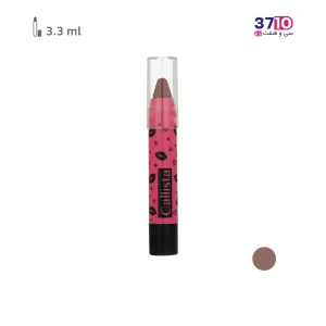 رژ لب مدادی کالیستا مدل Secret Bite شماره 06 عکس به همراه تست رنگ