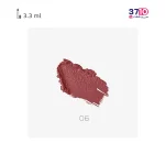 رژ لب مدادی کالیستا مدل Secret Bite شماره 06 عکس از تست رنگ