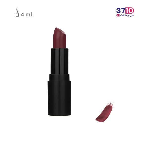 رژ لب جامد کالیستا مدل Matt شماره M31 عکس از تست رنگ