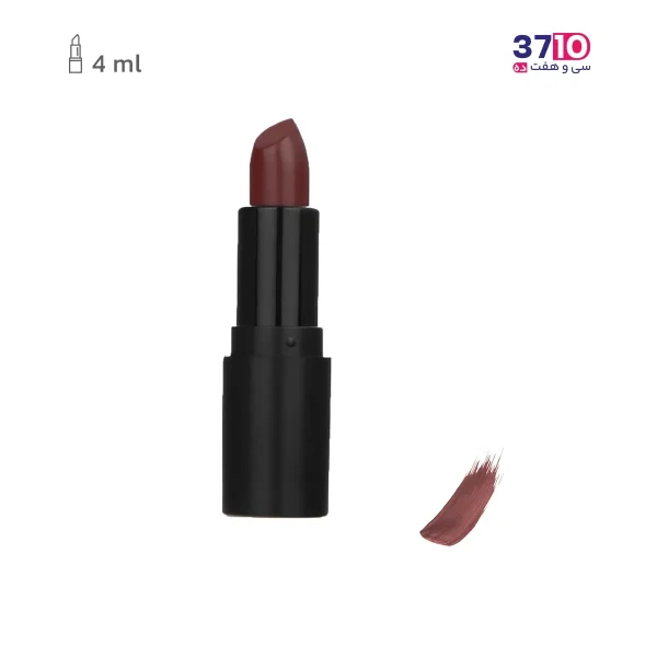 رژ لب جامد کالیستا مدل Matt شماره M32 عکس از تست رنگ