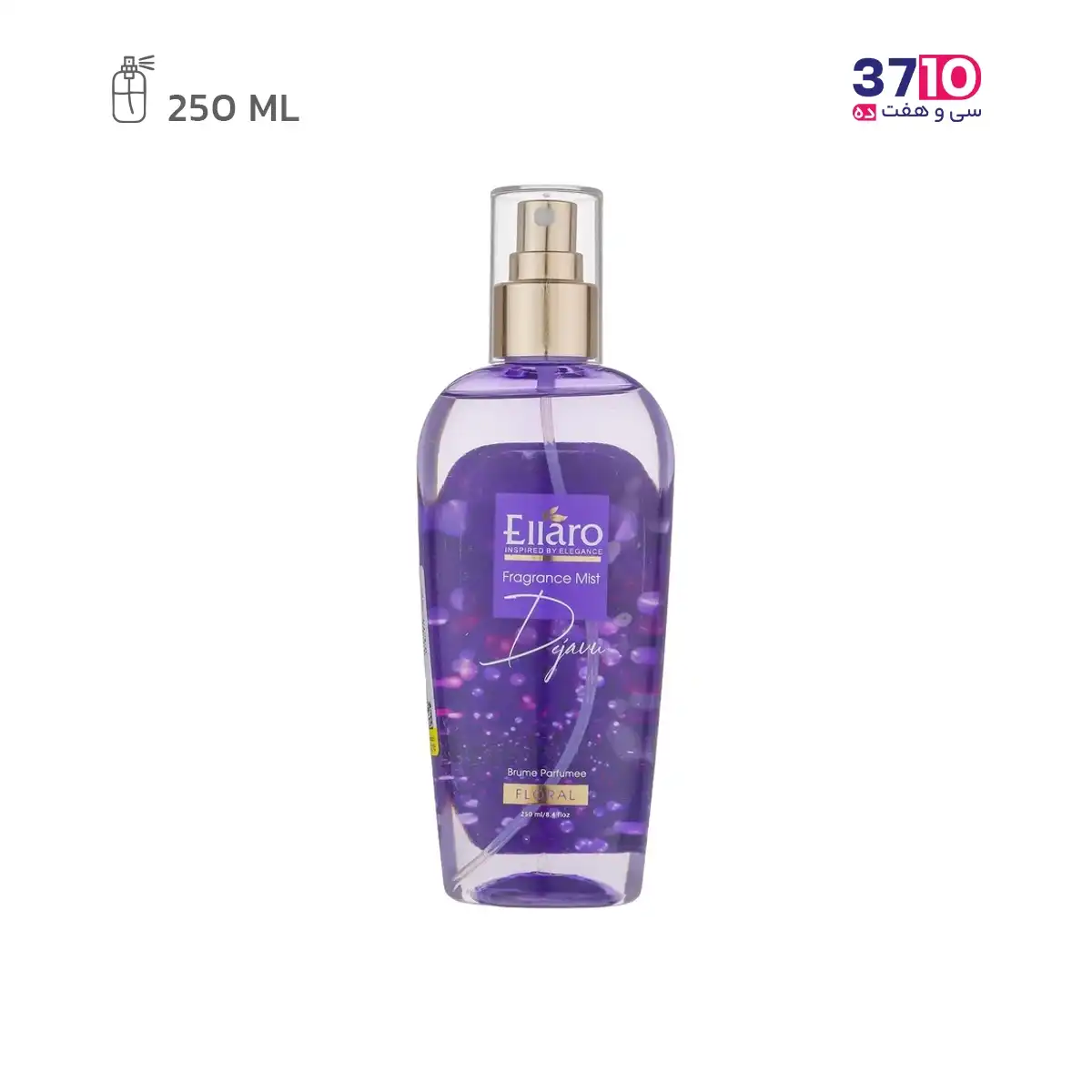 Ellaro-Dejavu-Women's-Body-Splash-250ml (1) بادی اسپلش زنانه الارو مدل Dejavu حجم 250 میلی لیتر -عکس اصلی