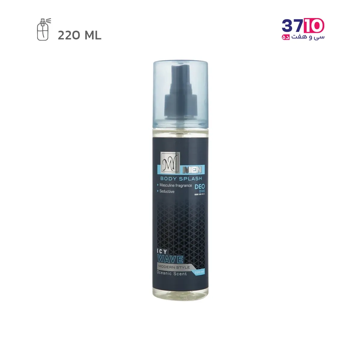 My-Icy-Wave-Men's-Body-Splash-220ml (1) بادی اسپلش مردانه مای مدل Icy Wave حجم 220 میلی لیتر -عکس اصلی