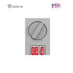 بخاری کنوکتور پارس خزر مدل 2000TM-Texture عکس از نزدیک