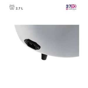 پلوپز پارس خزر مدل RC-271TS دوازده نفره استیل عکس از نزدیک