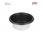 پلوپز پارس خزر مدل RC-181TYAN هشت نفره سفید عکس از ظرف