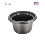 پلوپز پارس خزر مدل RC-271TSW دوازده نفره سفید عکس از ظرف