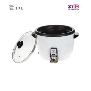 پلوپز پارس خزر مدل RC-271TSW دوازده نفره سفید عکس از محصول