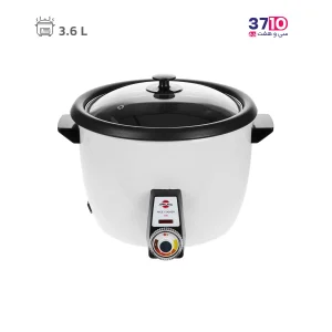 پلوپز پارس خزر مدل RC-361TSW شانزده نفره سفید عکس از محصول