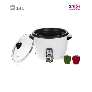 پلوپز پارس خزر مدل RC-361TSW شانزده نفره سفید عکس از محصول