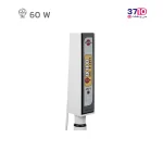 پنکه پایه بلند پارس خزر مدل ES-4010RWKAI سفید کنترل دار عکس از نزدیک