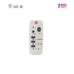 پنکه پایه بلند پارس خزر مدل ES-4010RWKAI سفید کنترل دار عکس از کنترل