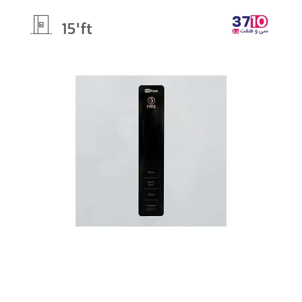 Pars PARS refrigerator model Nofrost Boran (Avin) (1) یخچال پارس PARS مدل نوفراست بوران (آوین) عکس از برد