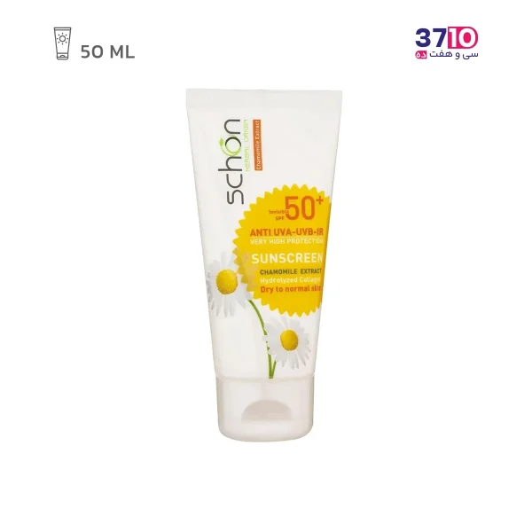 کرم ضد آفتاب بی رنگ شون با SPF50 حجم 50 میلی لیتر -عکس اصلی