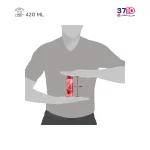 شامپو بدن شون با رایحه انار حجم 420 میلی لیتر -عکس از ابعاد