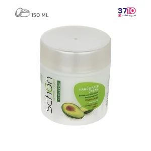 کرم کاسه ای دست و صورت شون با عصاره آووکادو حجم 150 میلی‌لیتر -عکس از سر محصول