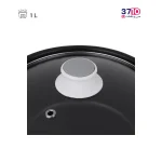 پلوپز پارس خزر مدل RC-101TSPW کندوج 4 نفره سفید عکس از درب